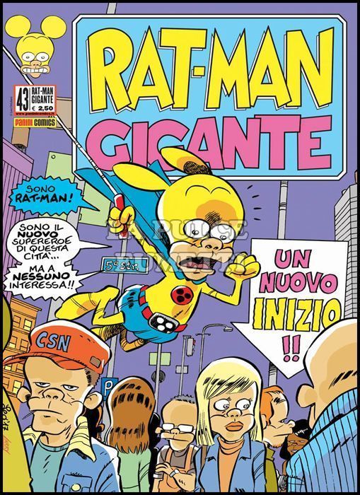 RAT-MAN GIGANTE # 43: UN NUOVO INIZIO!